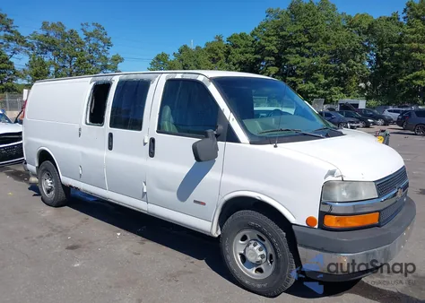 2007 Chevrolet Express Work Van из США, поврежденный, VIN 1GCGG296471223000
